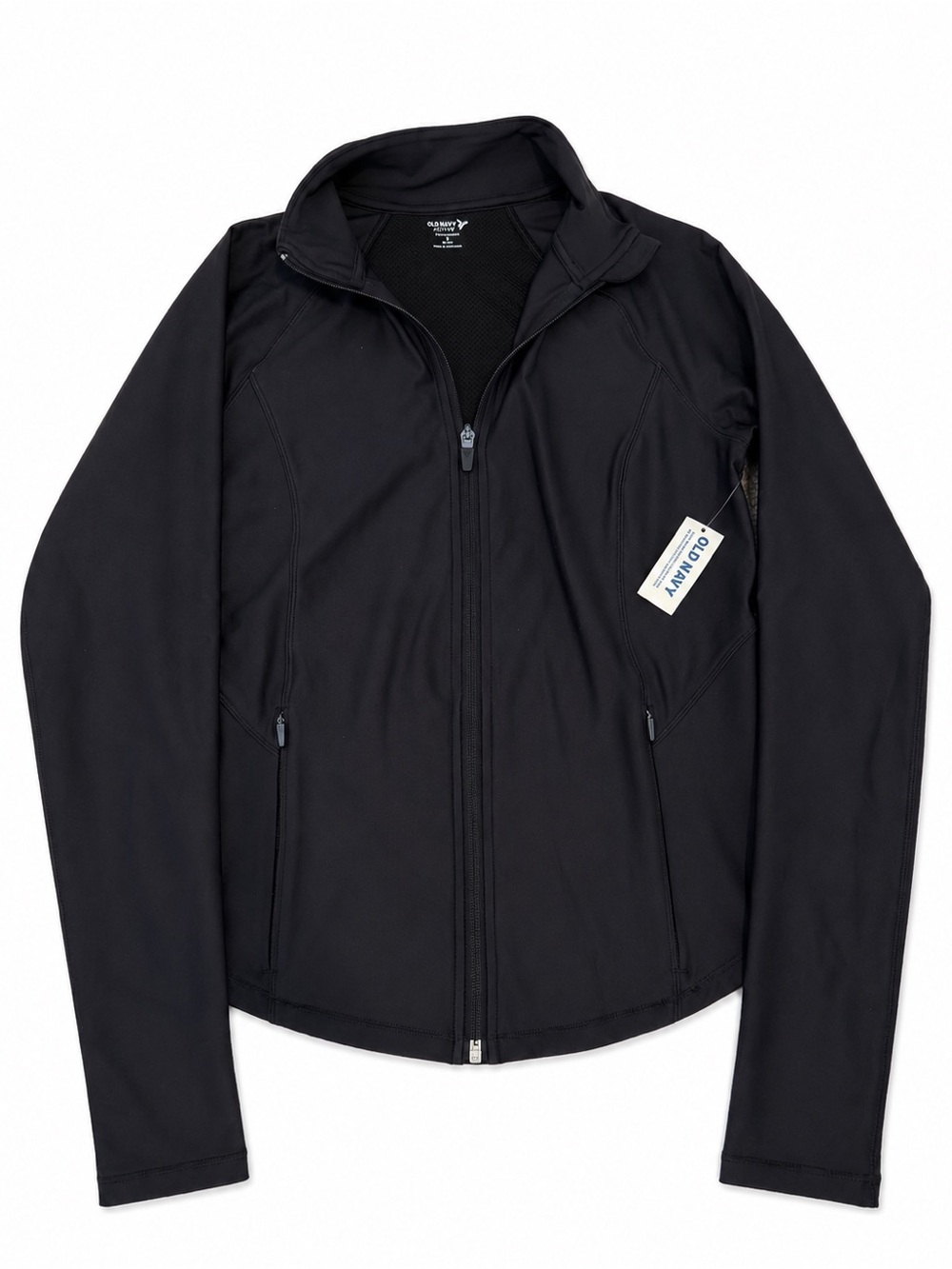 Old Navy Black Women's Full-Zip Utility Jacket